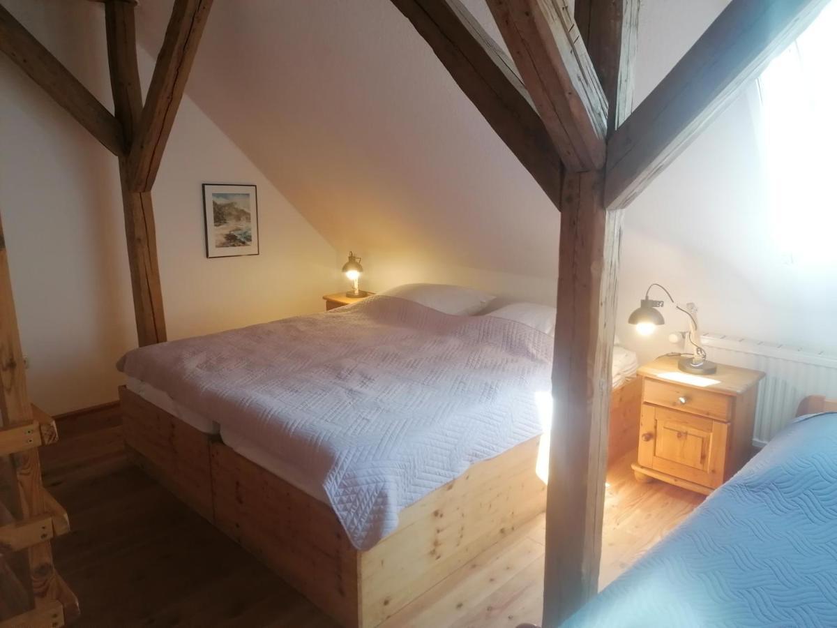 Boddenhus auf Rügen - Ferienwohnungen und Pension Rappin Exterior foto