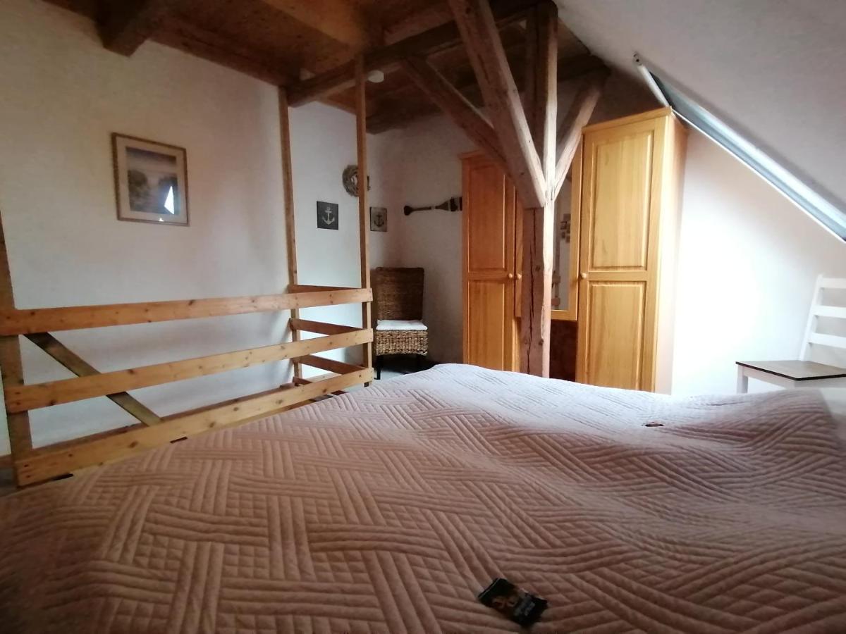 Boddenhus auf Rügen - Ferienwohnungen und Pension Rappin Exterior foto