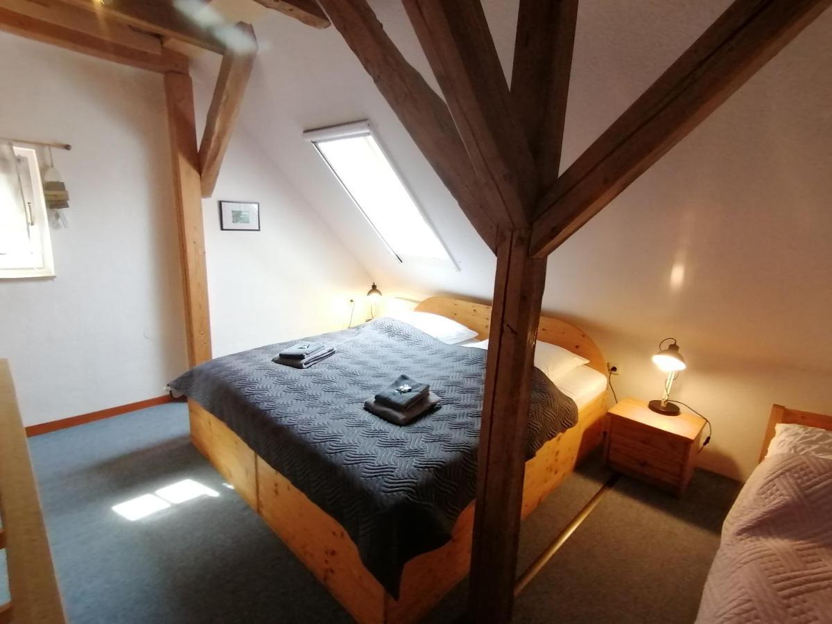 Boddenhus auf Rügen - Ferienwohnungen und Pension Rappin Exterior foto